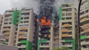 Massive Fire Breaks Out at Indirapuram Society, 10-12 Flats Gutted
