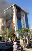 Massive Fire Engulfs Vadodara Commercial Complex, 400 Evacuate Safely