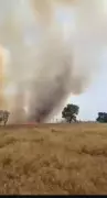 Massive Fire in Rattoke Village Burns 16 Acres of Wheat to Ashes