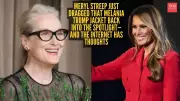 Meryl Streep Revives Melania Trump's 'I Don't Care' Jacket Controversy in Vogue Interview