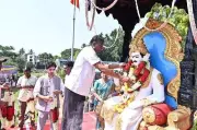 Minister Satish Jarkiholi Inaugurates 893rd Basava Jayanti Celebrations in Belagavi