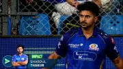 MI's baffling use of Shardul Thakur as Impact Sub sparks fan outrage