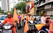 Nagpur Brahmin Federation's Grand Scooter Rally Celebrates Parshuram Jayanti