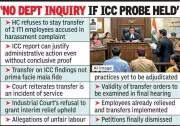 Nagpur HC Upholds ITI Staff Transfers Based on ICC Report Despite Unproven Allegations