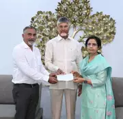 Nara Bhuvaneswari Donates Rs 76 Lakh for Free Meals at Anna Canteens on CM Naidu's Birthday