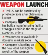 Neco Group Eyes Licensed Arms Market with Trek-22 Rifle in Nagpur