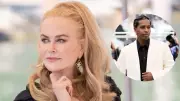 Nicole Kidman Jokes About Kissing Rihanna in Front of ASAP Rocky