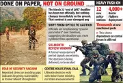 No Immediate Withdrawal of 40,000 Central Forces from Bastar Despite LWE Deadline