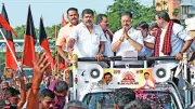 OPS Campaigns as DMK Candidate in Bodi, Faces Loyalty Questions