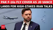 Pakistani F-16s Escort US Vice President's Plane for Iran Nuclear Talks in Islamabad