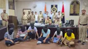 Palwal Police Bust Interstate Gang, Arrest 7 in Major Bullion Robbery Case