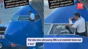 Pilot's Soda Trick for Cleaning Airplane Windows Goes Viral, Explained