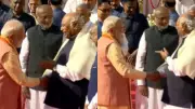 PM Modi and Kharge Share Rare Moment of Laughter at Ambedkar Tribute Event
