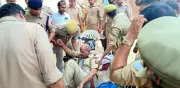 Police Personnel Injured in Varanasi Village Clash Over Ambedkar Flag Dispute