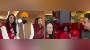 Preity Zinta Meets CM Bhagwant Mann, Gippy Grewal at IPL 2026 Match in Punjab