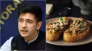Raghav Chadha's Favorite Cheesy Mushroom Toast Recipe Revealed
