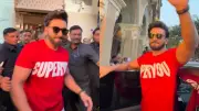 Ranveer Singh Blushes as Paparazzi Congratulate Him on Deepika Padukone's Second Pregnancy