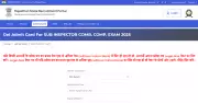 RPSC SI Admit Card 2026 Released: Download Hall Ticket for 1,015 Posts