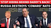 Russia's Lavrov Declares 'World War III' Has Begun, Accuses NATO of Hiding Behind US