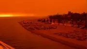 Saharan Dust Blankets Southern Europe, Turning Crete's Skies Red