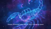 Scorpio Horoscope Today: Jupiter's Support and Mars' Energy Bring Luck and Focus