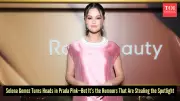 Selena Gomez's Pink Dress Sparks Pregnancy Rumors Online
