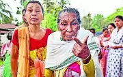 Senior Citizens in Guwahati Cast Votes with Hope for Change and Better Governance