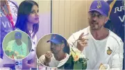 Shah Rukh Khan and Suhana Khan Cheer at Eden Gardens, Viral Makhana Moment