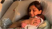 Sonam Kapoor Shares Heartwarming First Photo Cuddling Newborn Baby Boy