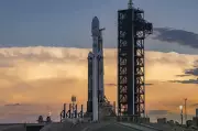 SpaceX Falcon Heavy Launches Viasat-3 F3 Satellite After 18-Month Hiatus