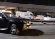 Speeding Mercedes and BMW Collide with Motorcycle in Faridabad, Two Injured