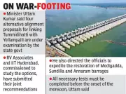 Telangana to Discuss Tummidihatti Barrage with Maharashtra