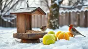 Tennis Balls Offer Winter Lifeline to Birds and Hedgehogs in Icy Gardens
