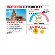 Thanjavur Election Battle: DMK vs BJP Clash Over Development and Civic Issues