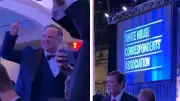 Trump Aide's Patriotic Chant Met with Silence After Gunfire at Dinner