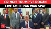 Trump Calls Joe Rogan 'A Little Liberal' in Awkward White House Exchange Over Iran War