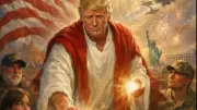 Trump Defends Deleted AI Jesus Image, Sparks Backlash from Christian Supporters