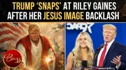 Trump Dismisses Riley Gaines Following AI Jesus Image Backlash, Exposing MAGA Rift