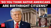 Trump Lawyer Stumbles as Justice Gorsuch Presses on Native American Birthright Citizenship