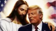Trump Shares AI-Generated Image of Jesus Hugging Him, Sparking Controversy