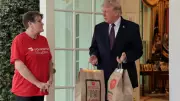 Trump's DoorDash McDonald's Delivery Turns Into Impromptu Press Conference