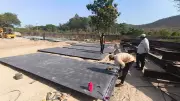 Tungabhadra Dam Crest Gate Installation Nears Completion: 26 of 33 Installed
