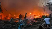 Two Toddlers Perish in Devastating Slum Fire in Lucknow, Uttar Pradesh