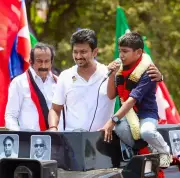 Udhayanidhi Stalin Calls Tamil Nadu Polls Crucial to Block 'Sanghi, Slave Forces'