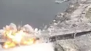 Ukraine Makes Military History: Drones Demolish Russian-Held Bridge After Missiles Fail