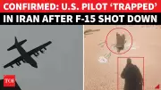 U.S. F-15E Shot Down Over Iran, One Pilot Rescued, Search Continues for Second