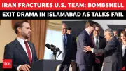 US-Iran Talks in Islamabad End Without Deal, Vance's Early Exit Raises Questions