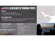 US Navy Reports Blocking 31 Vessels at Iranian Port, Primarily Oil Tankers