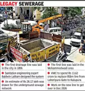 Vadodara's 125-Year-Old Drainage Line Replaced to Meet Modern City Needs