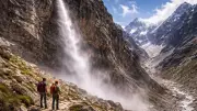Vanishing Waterfall Phenomenon Stuns Trekkers in Gangotri National Park